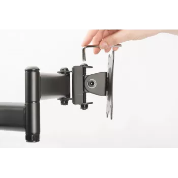 DIGITUS dvigubas monitoriaus stovas su spaustuvu monitoriams iki 70 cm (27 colių) (DA-90349)