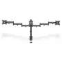 DIGITUS Triple Monitor Desk clamp mount, Juoda 90degree Swivel,45degree Tilt,rotate 360degree,15-27in TFT, max load 3x8Kg,VESA max100x100