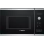 Bosch Serie 4 BFL553MS0 mikrobangų krosnelė Juoda, Nerūdijantis plienas Kombinuota mikrobangų krosnelė Įmontuojama 25 L 900 W