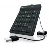 KeySonic ACK-118BK skaitmeninė klaviatūra Universali USB Juoda