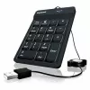 KeySonic ACK-118BK skaitmeninė klaviatūra Universali USB Juoda