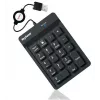 KeySonic ACK-118BK skaitmeninė klaviatūra Universali USB Juoda