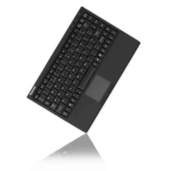 KeySonic ACK-540U+ (US) klaviatūra biurui USB QWERTY JAV anglų Juoda