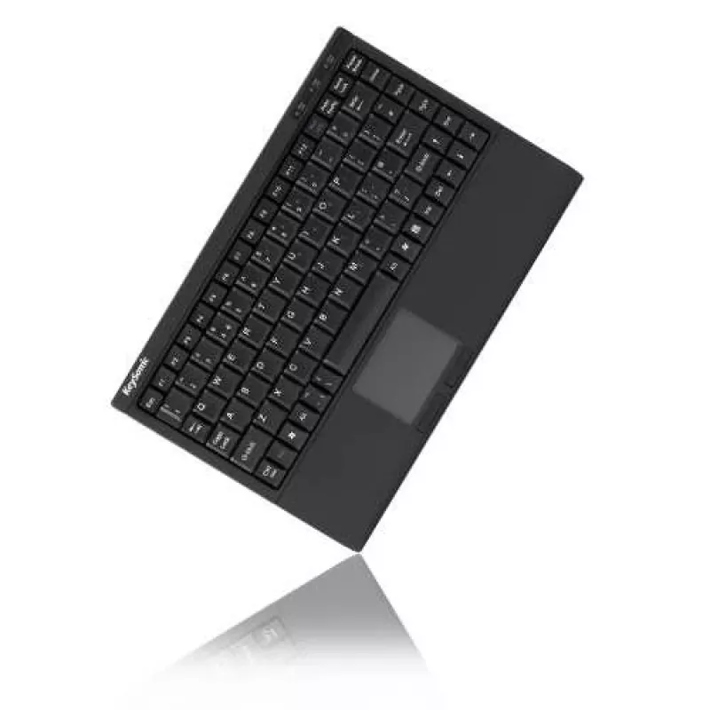KeySonic ACK-540U+ (US) klaviatūra biurui USB QWERTY JAV anglų Juoda