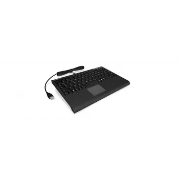 KeySonic ACK-540U+ (US) klaviatūra biurui USB QWERTY JAV anglų Juoda