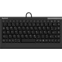 KeySonic ACK-595C+ (US) klaviatūra, skirta namams, USB, QWERTY, JAV anglų k., juoda