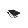 KeySonic ACK-595C+ (US) klaviatūra, skirta namams, USB, QWERTY, JAV anglų k., juoda