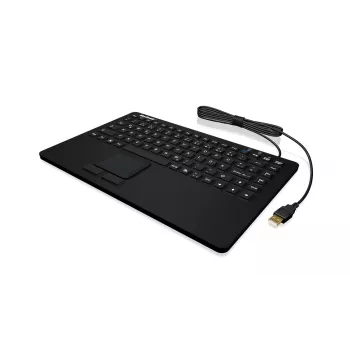 KeySonic KSK-5230 IN (US) klaviatūra Office USB QWERTY US English Juoda