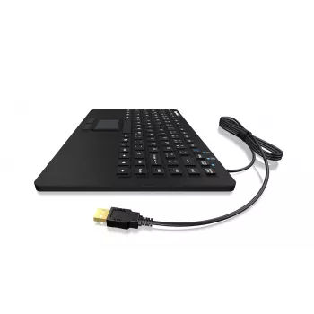 KeySonic KSK-5230 IN (US) klaviatūra Office USB QWERTY US English Juoda