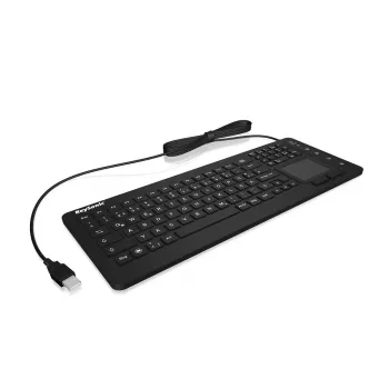 KeySonic KSK-6231 INEL (US) klaviatūra, pramoninė USB QWERTY JAV anglų, juoda