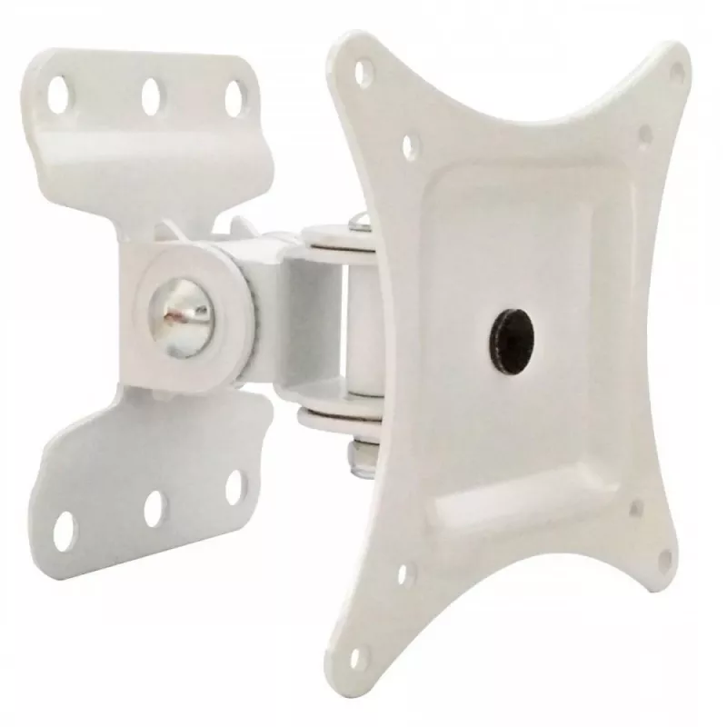 Techly sieninis laikiklis LCD LED 13-30 colių, pilno judesio, baltas