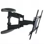 Techly 40-80 Ultra plonas Full Motion LCD TV sieninis laikiklis, juodas “ICA-PLB 172L”