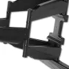 Techly 40-80 Ultra plonas Full Motion LCD TV sieninis laikiklis, juodas “ICA-PLB 172L”