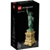 LEGO Architecture Laisvės statula 21042 statybinių kaladėlių rinkinys – 1 685 detalės, išsamus Laisvės statulos modelis