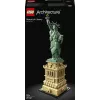 LEGO Architecture Laisvės statula 21042 statybinių kaladėlių rinkinys – 1 685 detalės, išsamus Laisvės statulos modelis