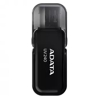 USB atmintukas ADATA UV240 32 GB USB 2.0 Type-A, juodas, dangtelio dizainas