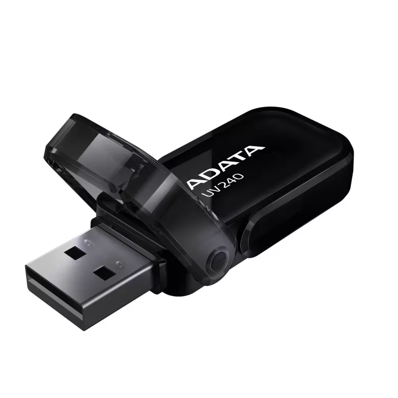 USB atmintukas ADATA UV240 32 GB USB 2.0 Type-A, juodas, dangtelio dizainas