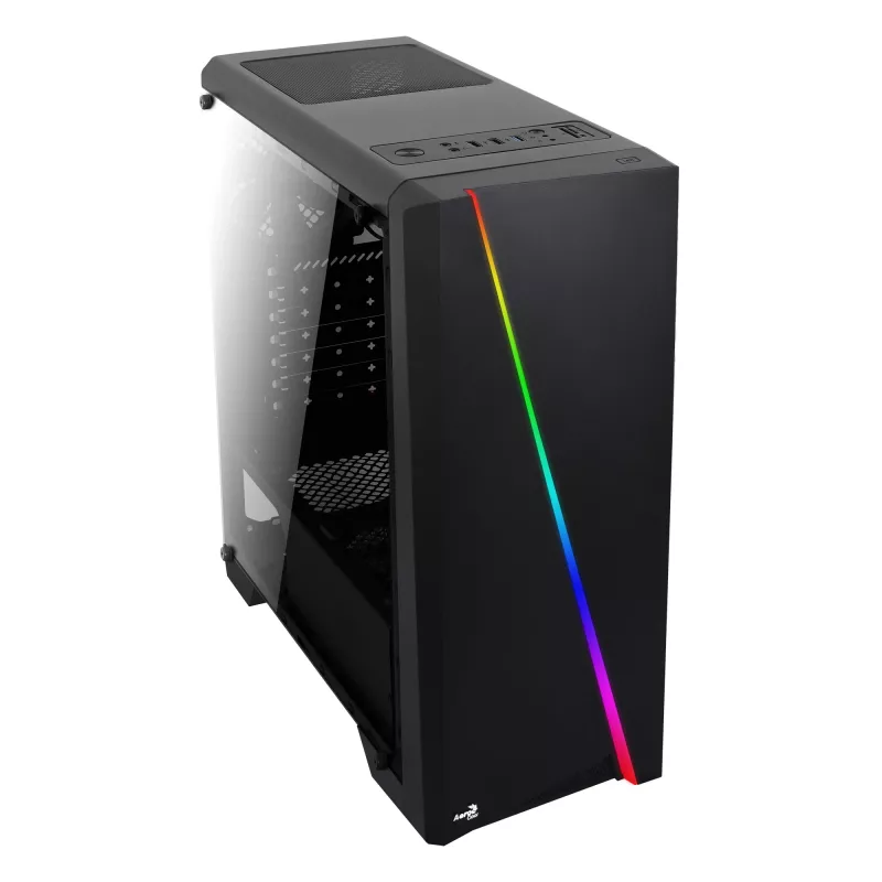 Aerocool Cylon Midi bokštas juodas