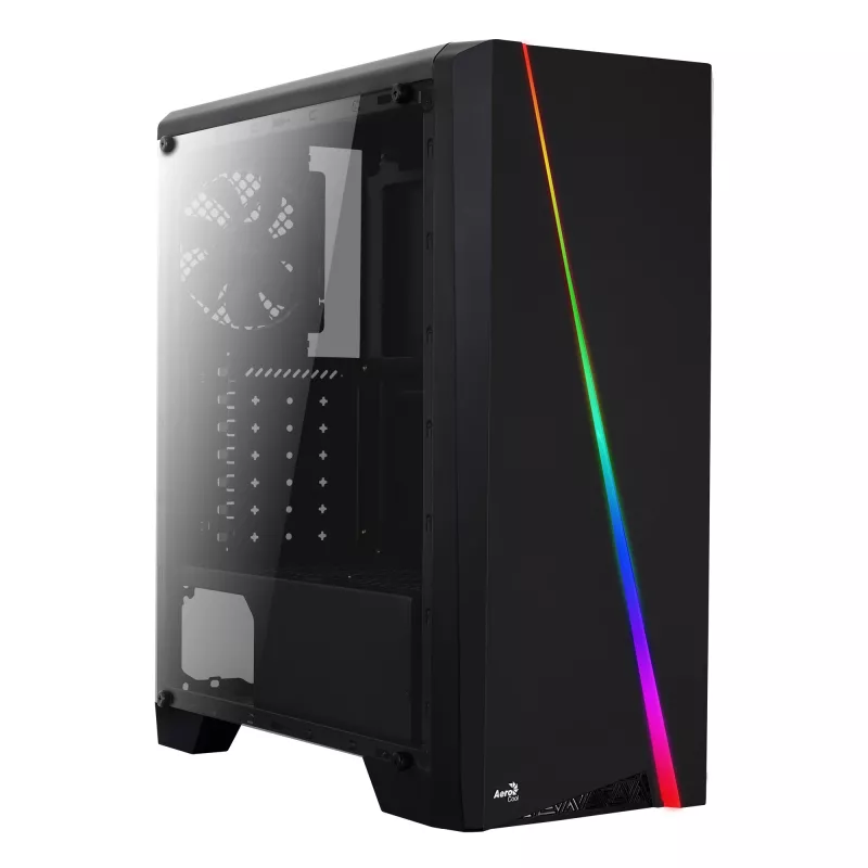 Aerocool Cylon Midi bokštas juodas
