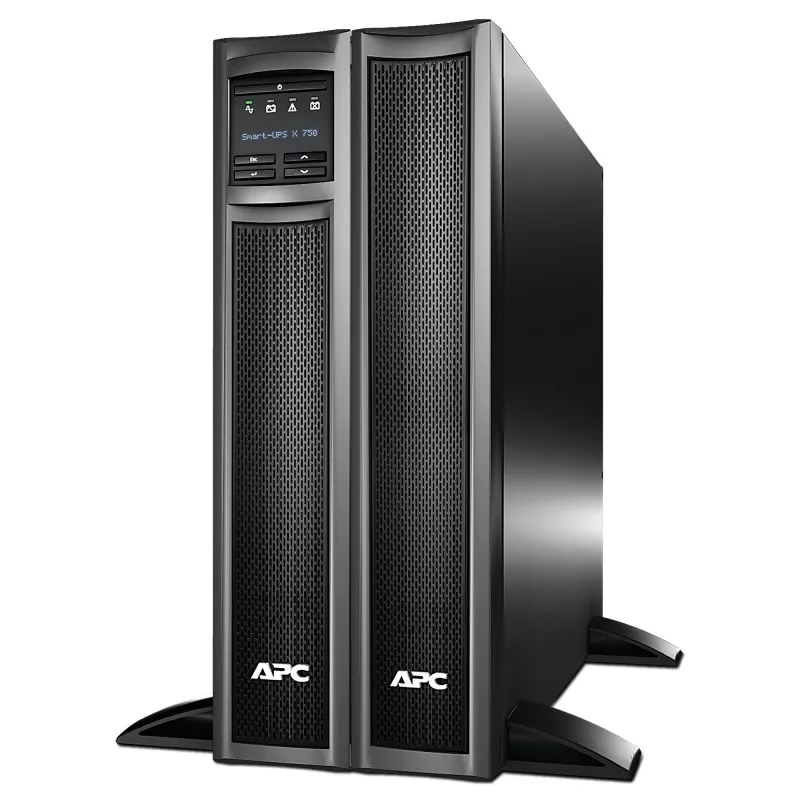 APC Smart-UPS X SMX750INC - 750VA, 8x C13 išėjimai, USB, praplečiamas veikimo laikas, NMC