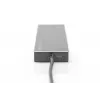 DIGITUS USB 3.0 Hub, 7 prievadų, su 5V/3,5A maitinimo šaltiniu, aliuminio korpusas