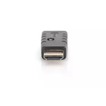 DIGITUS HDMI EDID emuliatorius, skirtas ilgintuvams, komutatoriams, skirstytuvams, matriciniams komutatoriams, juodas