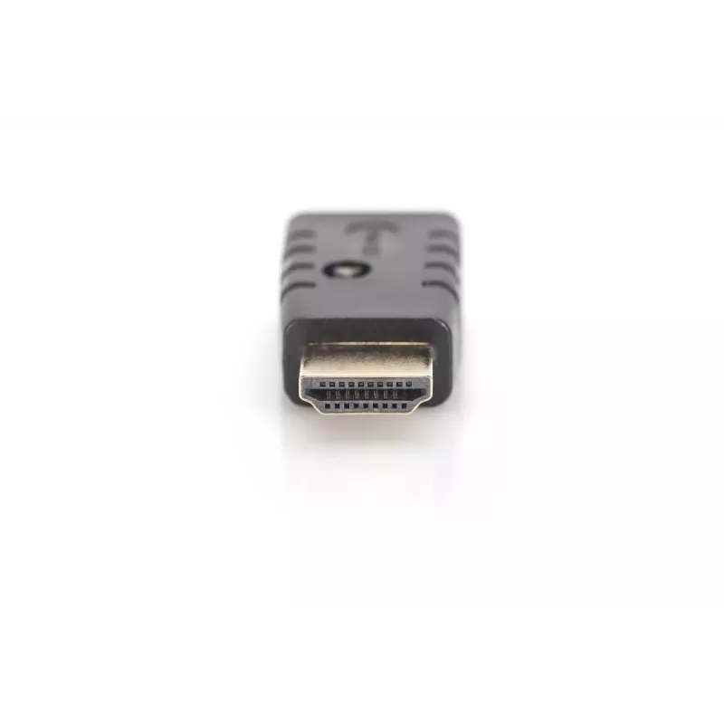 DIGITUS HDMI EDID emuliatorius, skirtas ilgintuvams, komutatoriams, skirstytuvams, matriciniams komutatoriams, juodas
