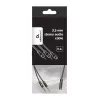 Garso adapteris Gembird CCA-418M 3,5 mm lizdas į 2×3,5 mm kištuką, 0,2 m, juodas