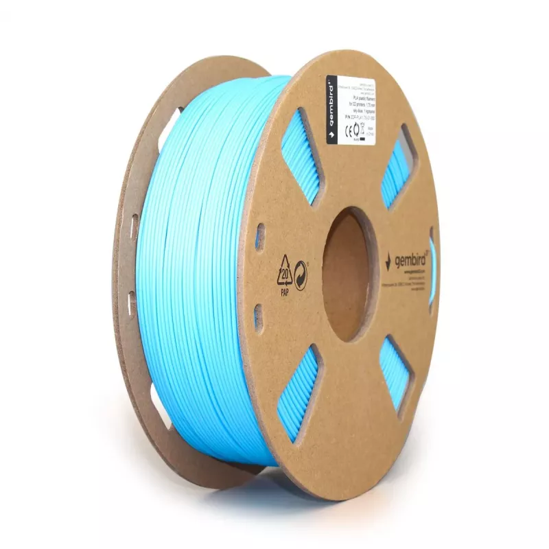 3D spausdinimo medžiaga Gembird 3DP-PLA1.75-01-BS
