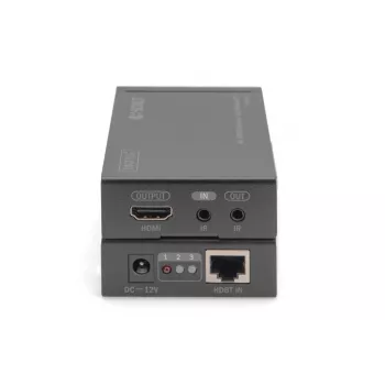 DIGITUS 4K HDMI Extender Set, HDBaseT 70 m over tinklo kabelis (Cat 5E, 6, 7) UHD 4K2K/30 Hz