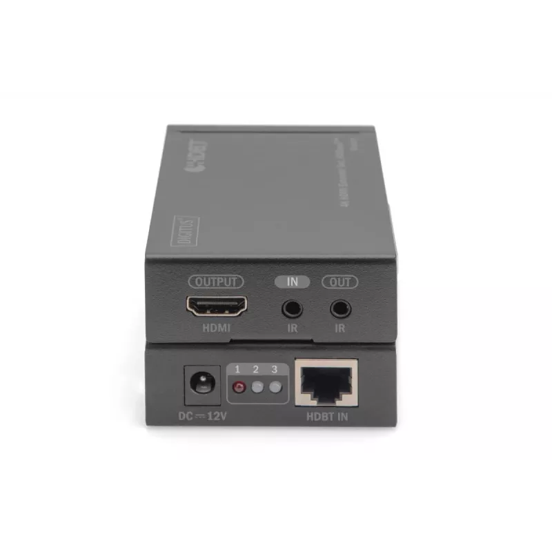 DIGITUS 4K HDMI Extender Set, HDBaseT 70 m over tinklo kabelis (Cat 5E, 6, 7) UHD 4K2K/30 Hz