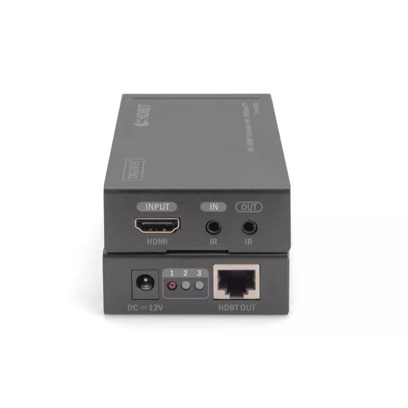 DIGITUS 4K HDMI Extender Set, HDBaseT 70 m over tinklo kabelis (Cat 5E, 6, 7) UHD 4K2K/30 Hz