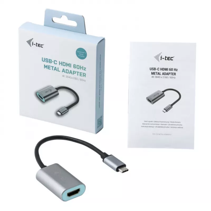 „i-tec“ metalinis USB-C HDMI adapteris 4K/60 Hz