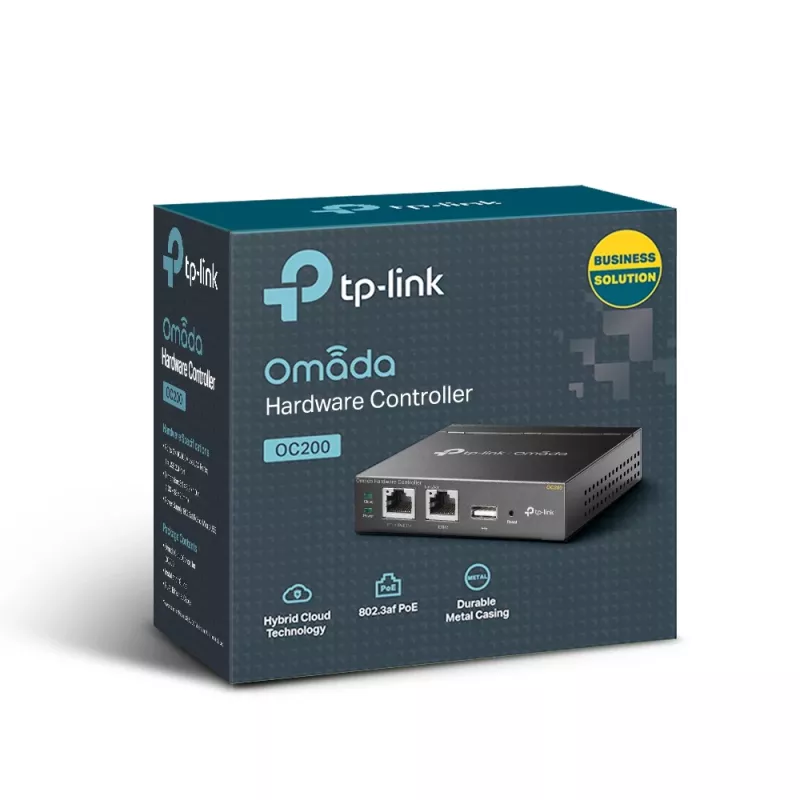 TP-Link Omada aparatinės įrangos valdiklis, juoda, vidinė, 1200 MHz, 1024 MB, DDR3, 4000 MB