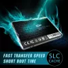 2.5 colio SATA III SSD Silicon Power Ace A55 — 512 GB, 3D TLC, iki 560/530 MB/s, 7 mm, juoda