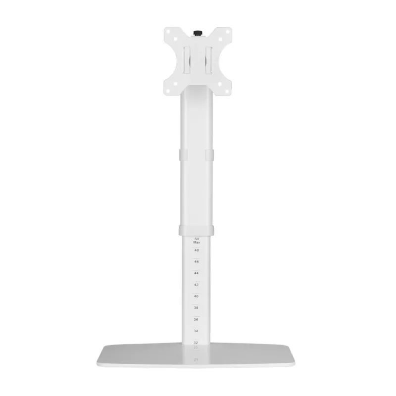 Techly ICA-LCD 260 monitoriaus laikiklis / stovas 68,6 cm (27 colių) Stalinis Baltas