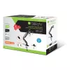 Techly ICA-LCD 514 monitorio laikiklis / stovas 68,6 cm (27 colių) Stalinis Juodas