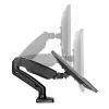 Techly ICA-LCD 514 monitorio laikiklis / stovas 68,6 cm (27 colių) Stalinis Juodas