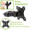 Techly ICALCD100BK stalas, juodas