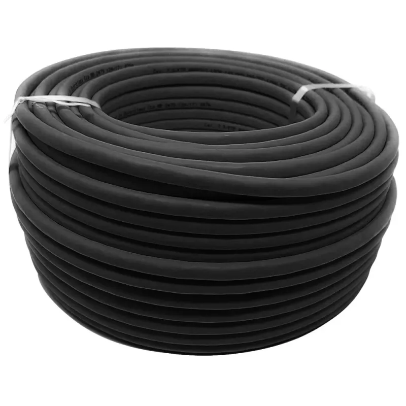 Techly ITP7-UTP-0100LO tinklo kabelis juodas 100 m Cat5e U/UTP (UTP)