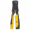 Intellinet Universal Modular Plug Crimping Tool and kabelis Tester, 2-in-1 Crimper and kabelis Tester: Cuts, Strips, Terminates and Tests, RJ45/RJ11/RJ12/RJ22