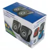 Garsiakalbiai 2.0 USB Flamenco juodi/pilki, EP140KE, 6W