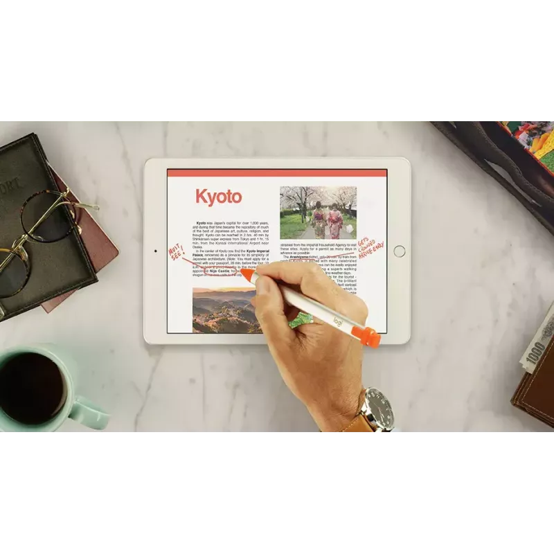 LOGITECH Crayon skaitmeninis pieštukas, skirtas iPad, oranžinė