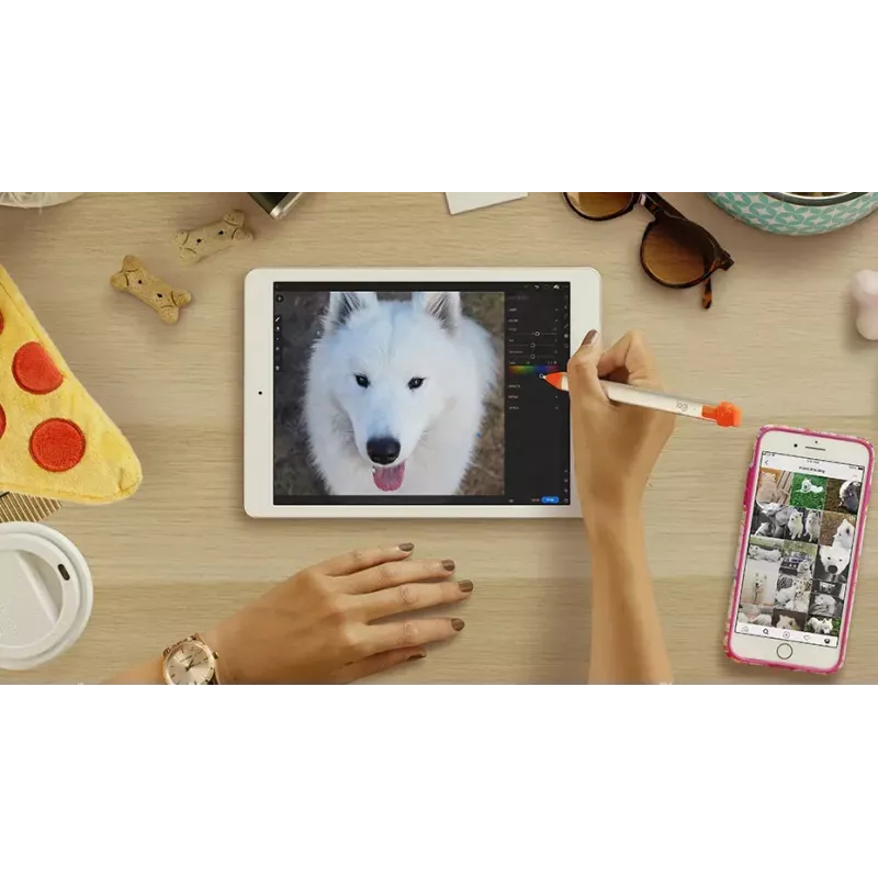 LOGITECH Crayon skaitmeninis pieštukas, skirtas iPad, oranžinė