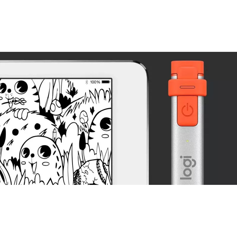 LOGITECH Crayon skaitmeninis pieštukas, skirtas iPad, oranžinė