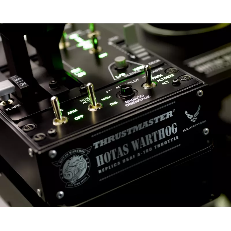 Thrustmaster Hotas Warthog juodas vairasvirtė PC