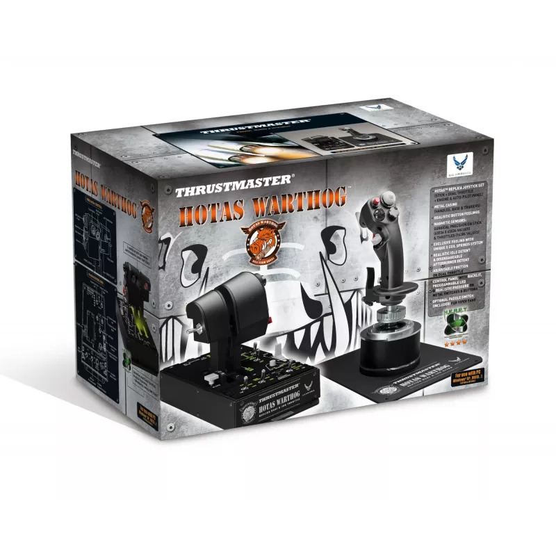 Thrustmaster Hotas Warthog juodas vairasvirtė PC