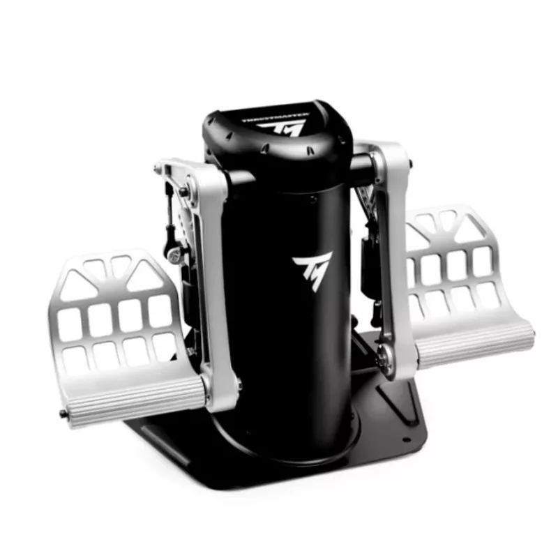 Thrustmaster TPR Rudder Juoda, Sidabrinė USB Flight Sim Analogue PC