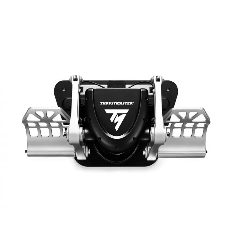 Thrustmaster TPR Rudder Juoda, Sidabrinė USB Flight Sim Analogue PC