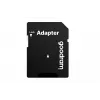MicroSDHC atminties kortelė GOODRAM 16 GB Class 10 UHS-I (U1), skaitymas 100 MB/s, rašymas 10 MB/s, apsaugota nuo magnetų, su SD adapteriu